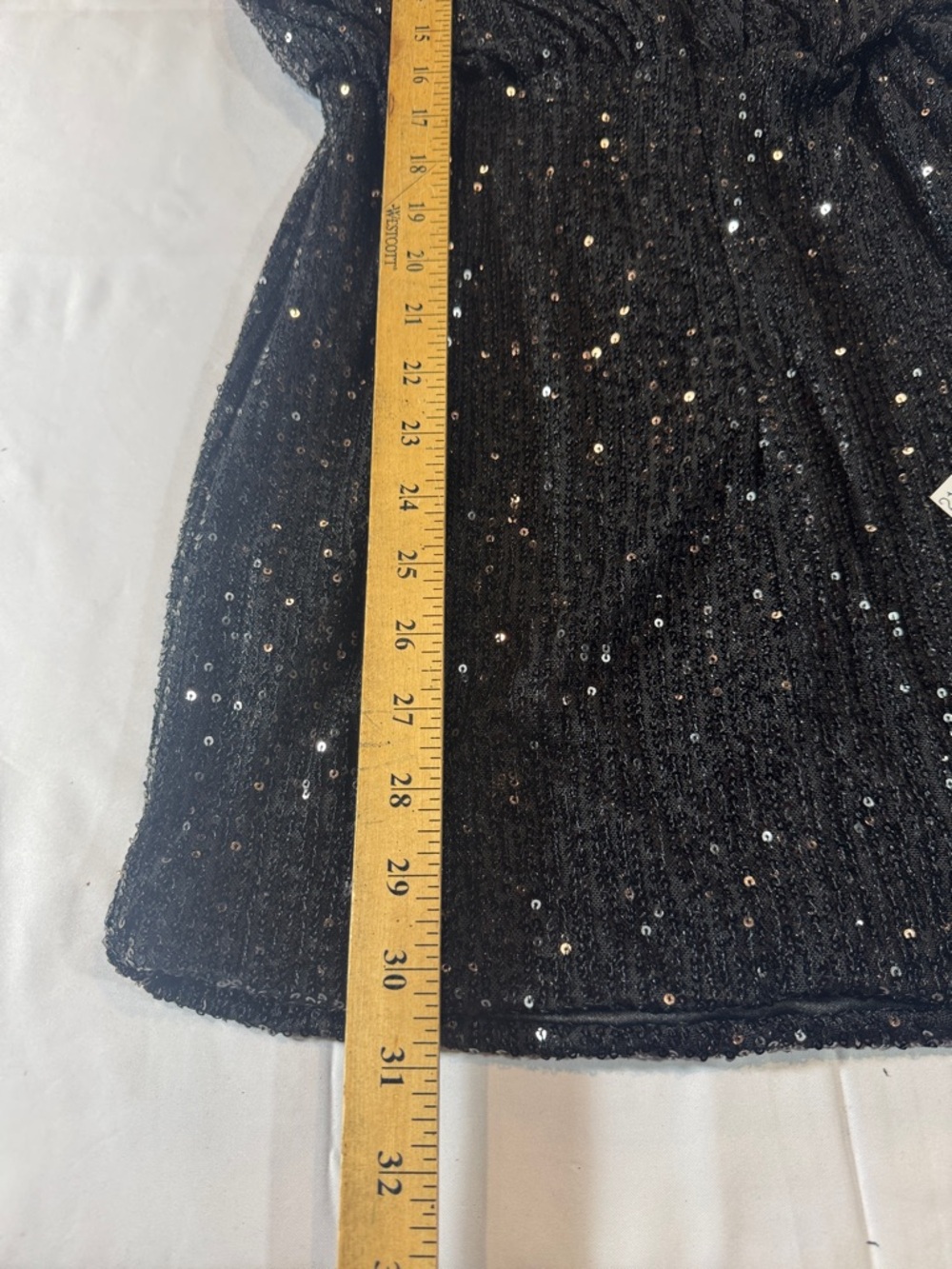 DO+BE Black Sequin Short Party Dress - Picture 8 of 9